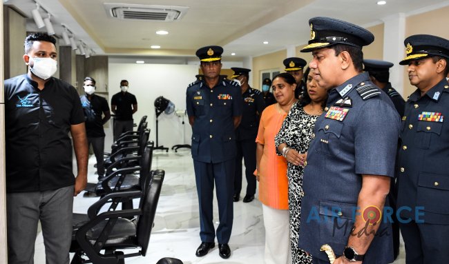 NEWLY RENOVATED CLIPPERS BEAUTY SALON AT GUWANPURA DECLARED OPEN BY THE COMMANDER